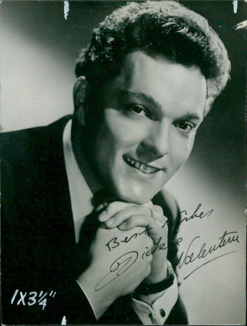 Dickie Valentine - Vintage Photograph