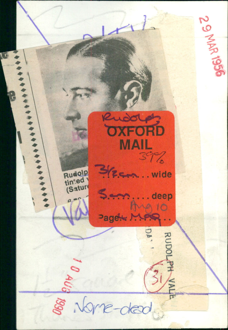 Rudolph Valentino - Vintage Photograph