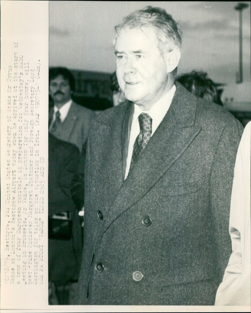 Cyrus Vance - Vintage Photograph