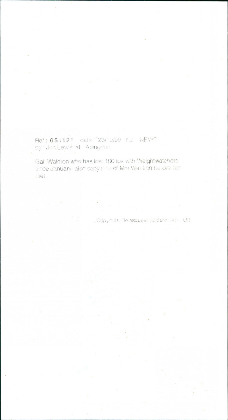 Gail Waldron - Vintage Photograph