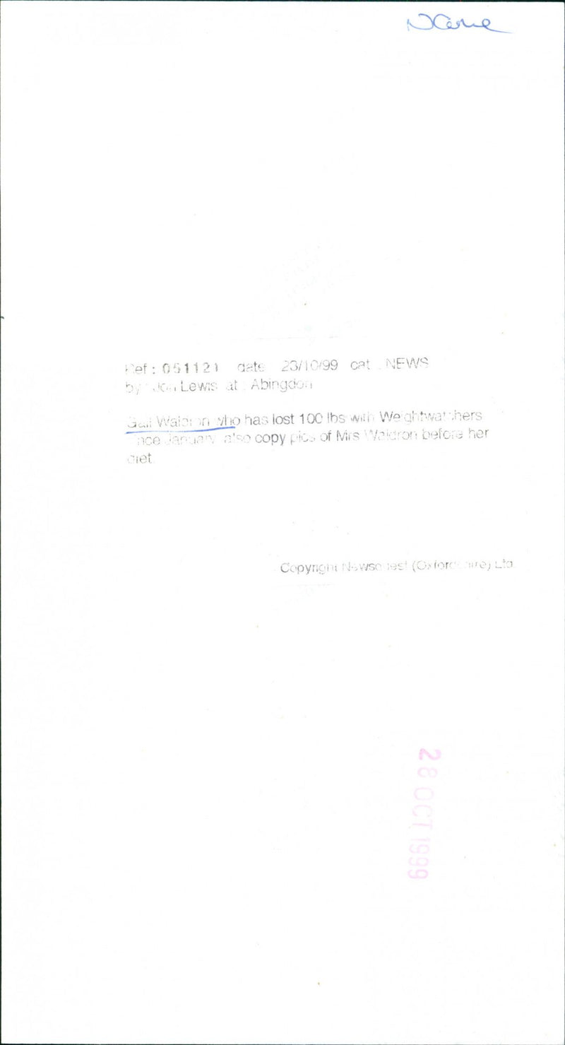 Gail Waldron - Vintage Photograph