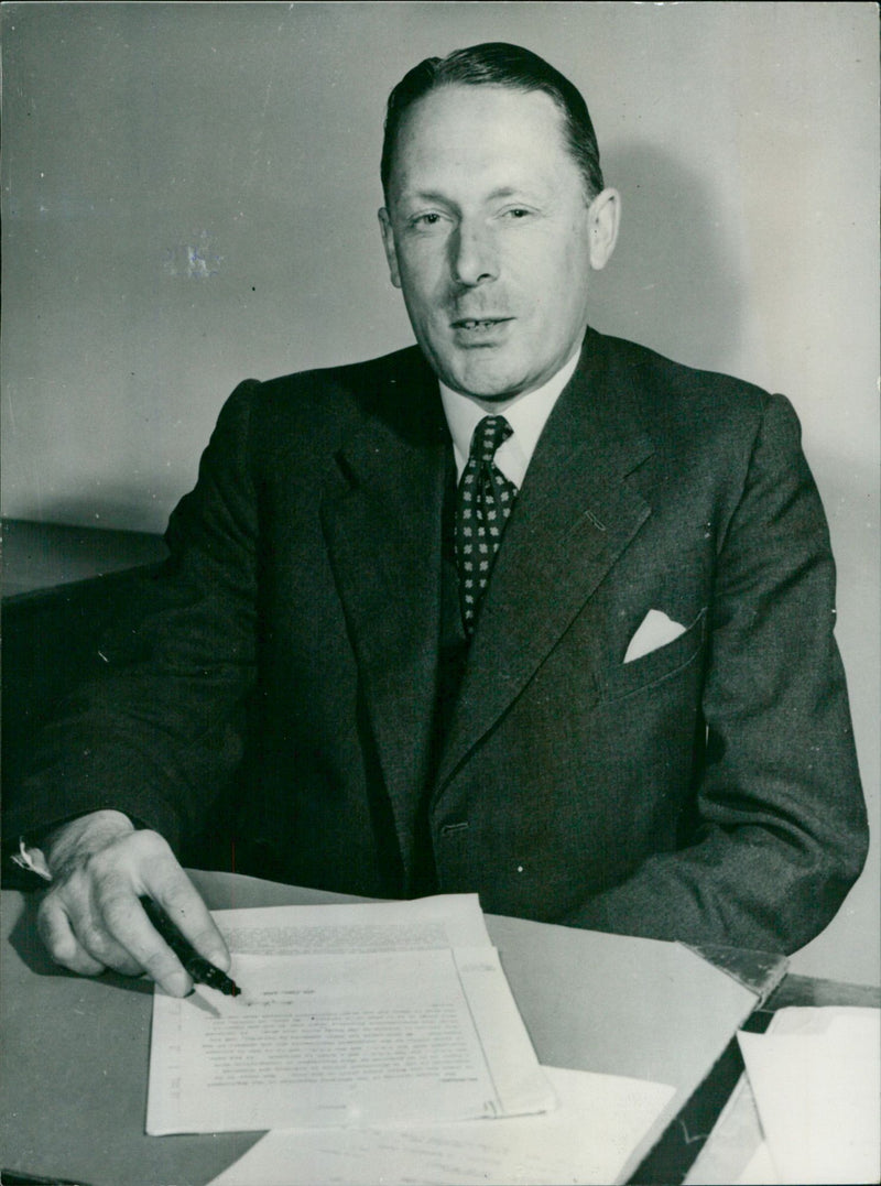 Harold Watkinson - Vintage Photograph