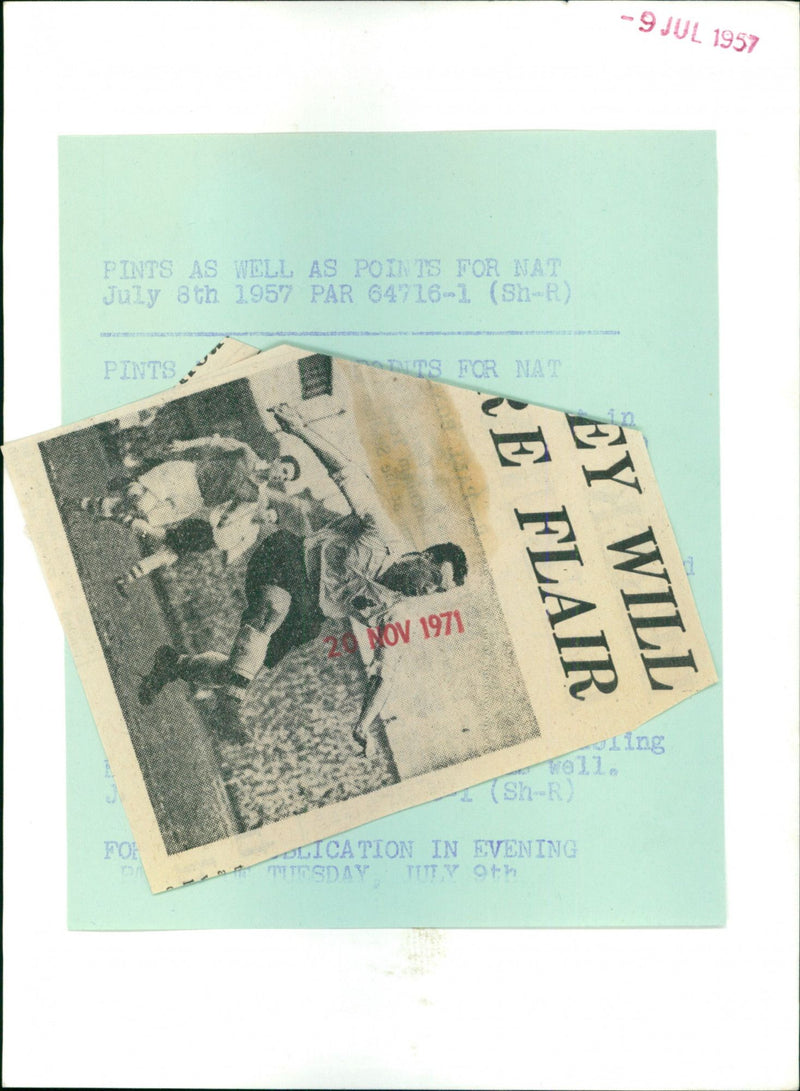 Nat Lofthouse - Vintage Photograph