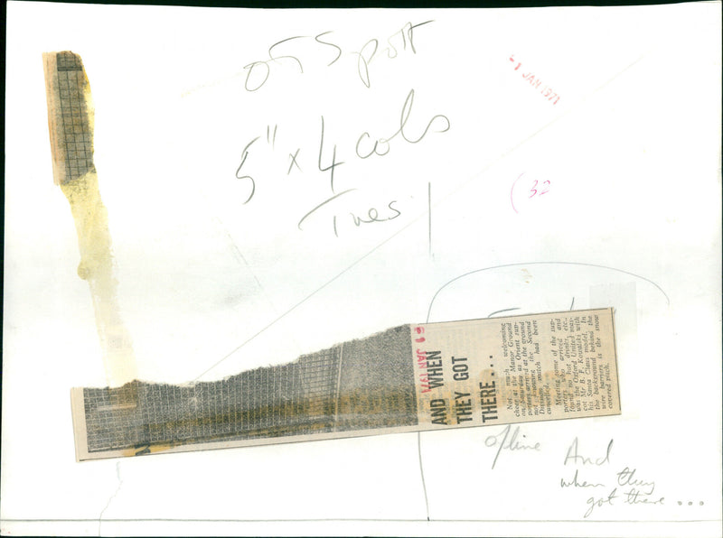 B. F. Kowalski and Santa Claus - Vintage Photograph