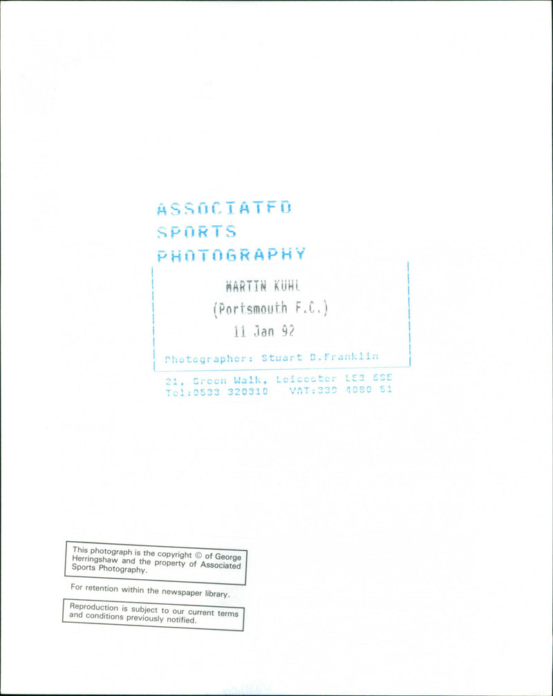 Martin Kuhl - Vintage Photograph