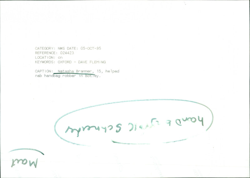 Natasha Brammer - Vintage Photograph