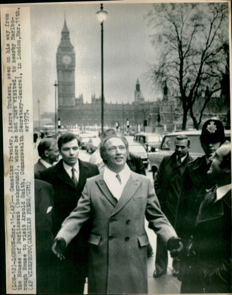 Pierre Elliot Trudeau - Vintage Photograph