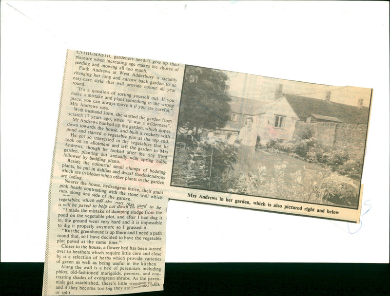 Faith Andrews - Vintage Photograph