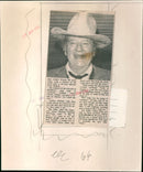 John Wayne - Vintage Photograph