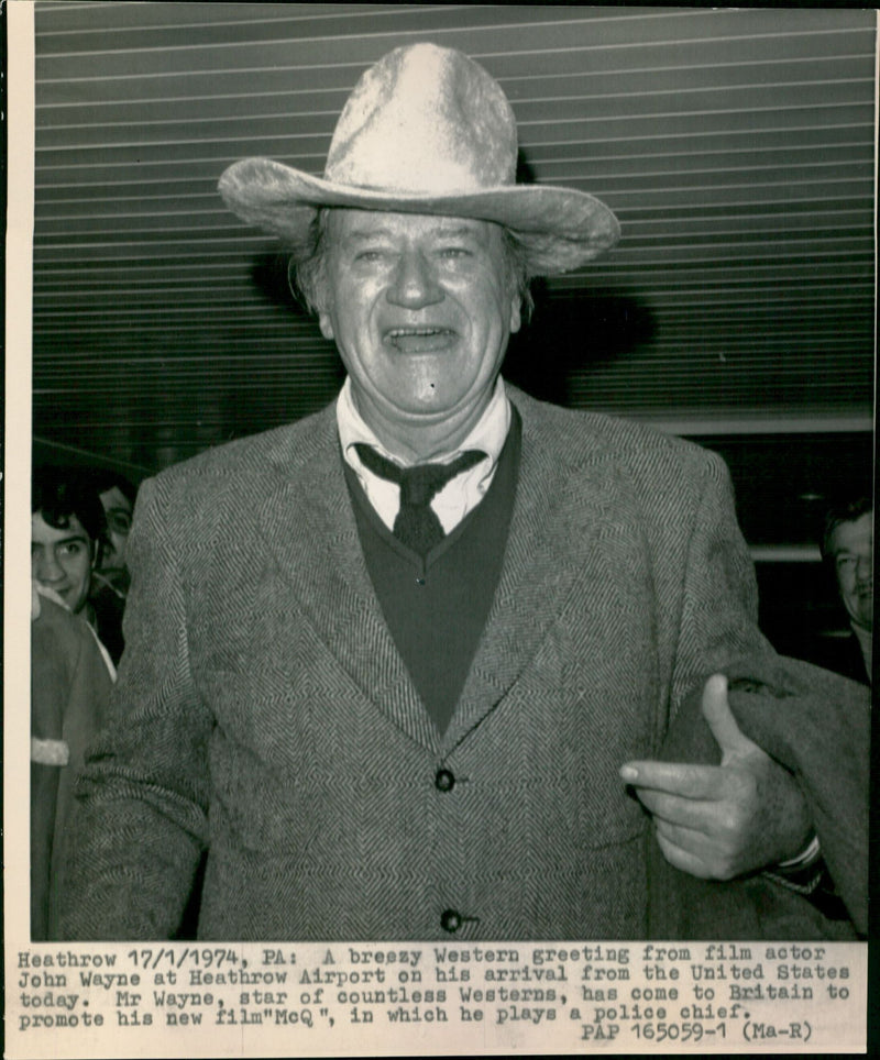 John Wayne - Vintage Photograph