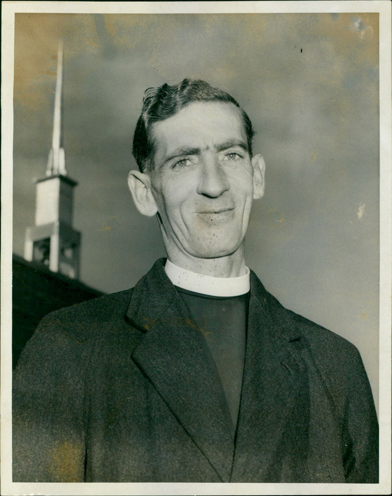 Rev. Ian Beacham - Vintage Photograph
