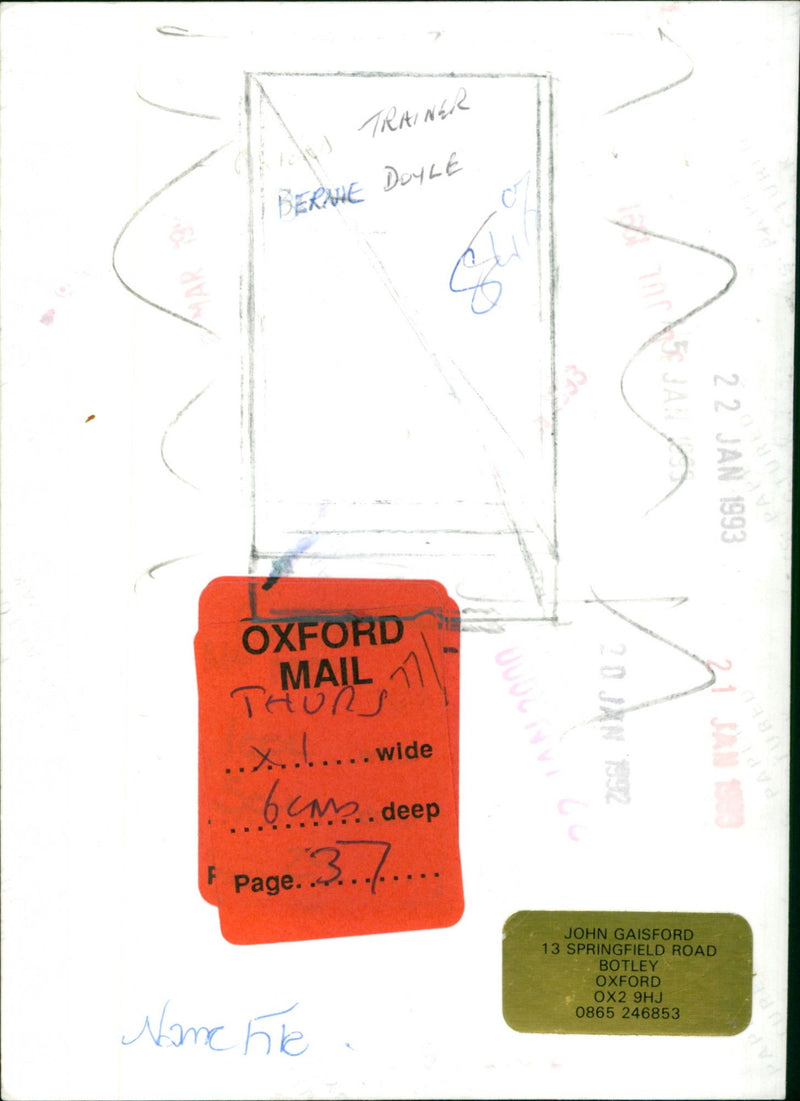 Bernie Doyle - Vintage Photograph