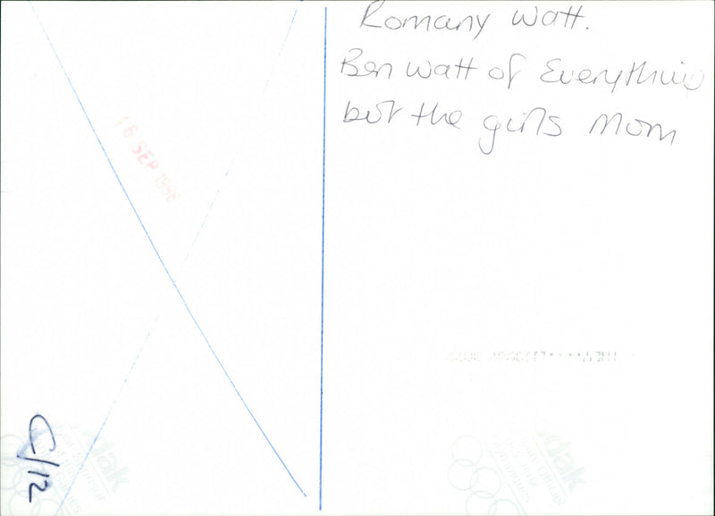 Romany Watt - Vintage Photograph