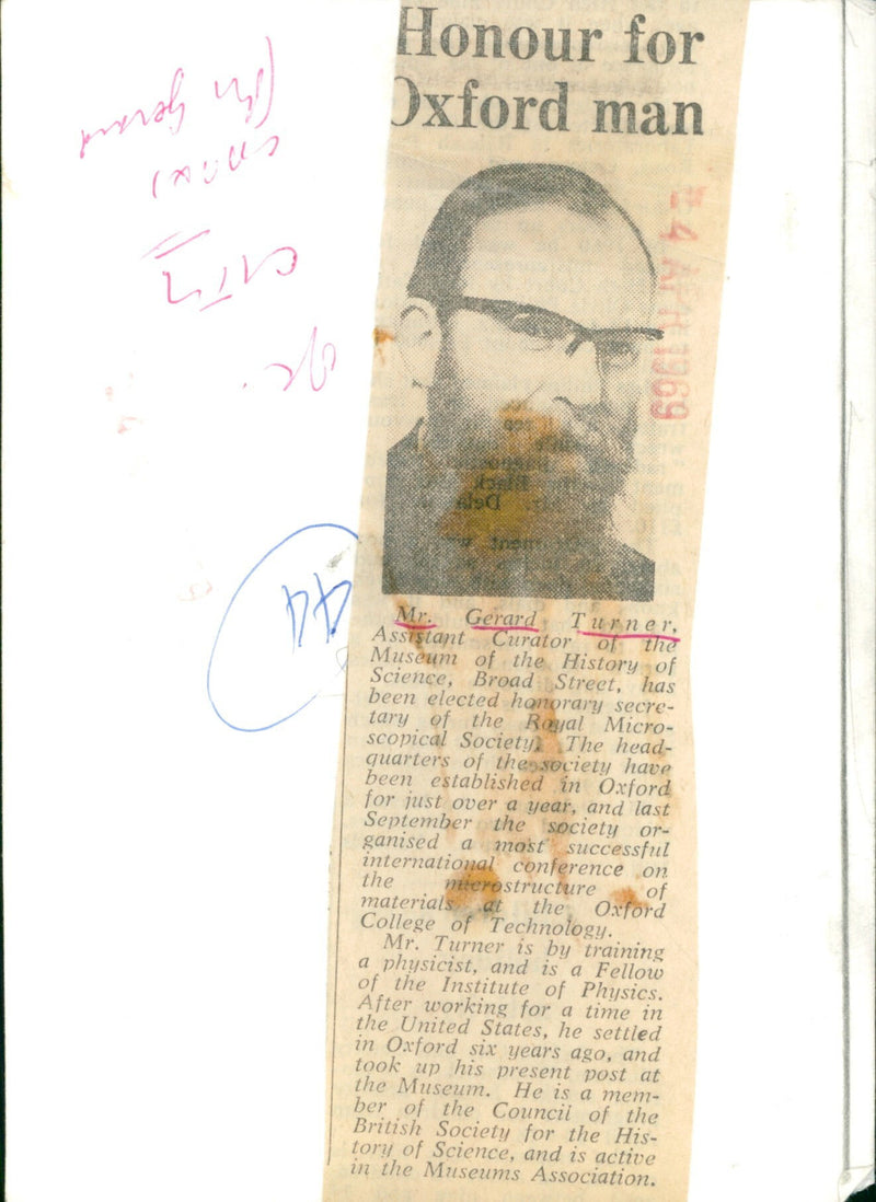 Gerard Turner - Vintage Photograph