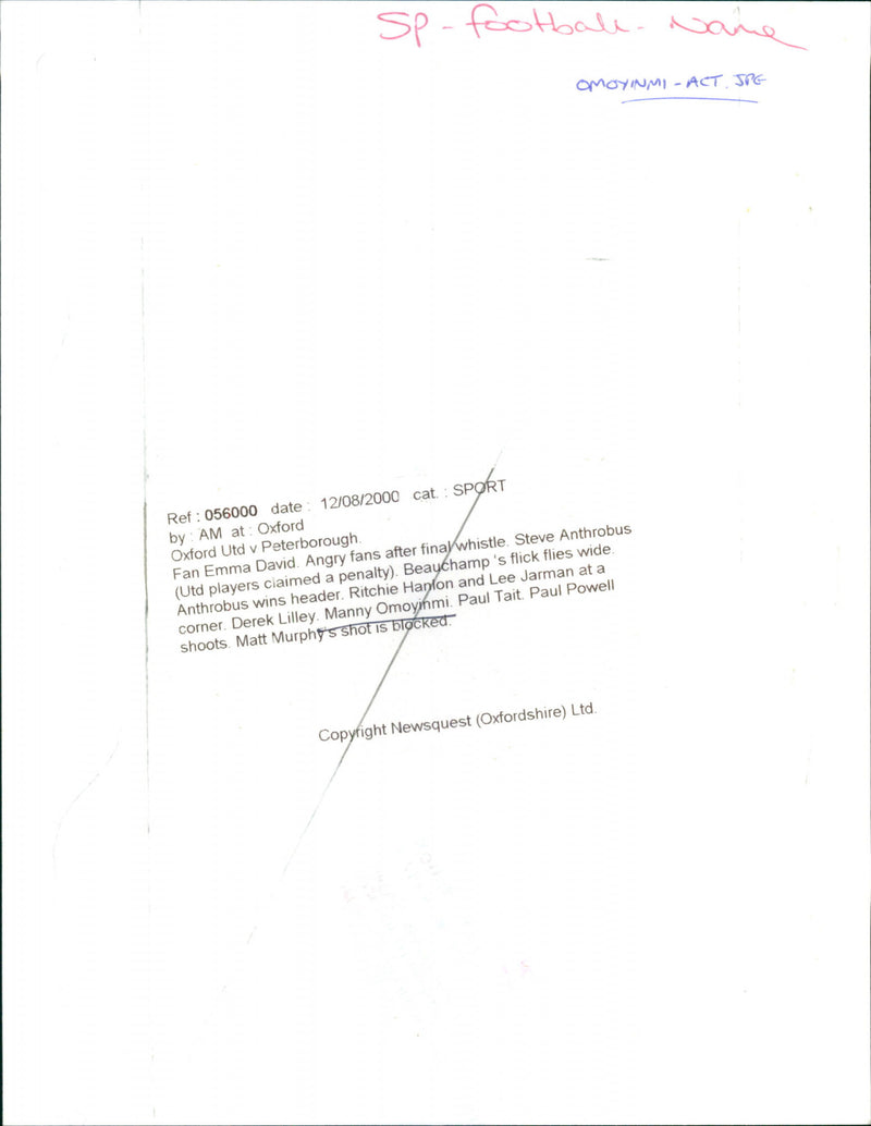 Manny omoyinmi - Vintage Photograph