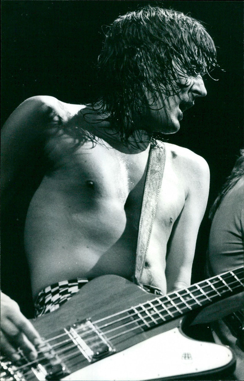 Pete Way of UFO - Vintage Photograph