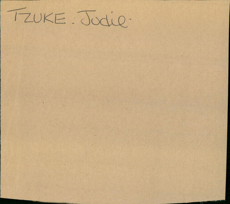 Judie Tzuke - Vintage Photograph