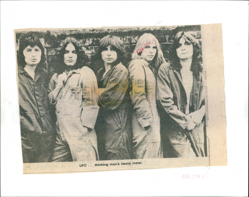 UFO - Vintage Photograph