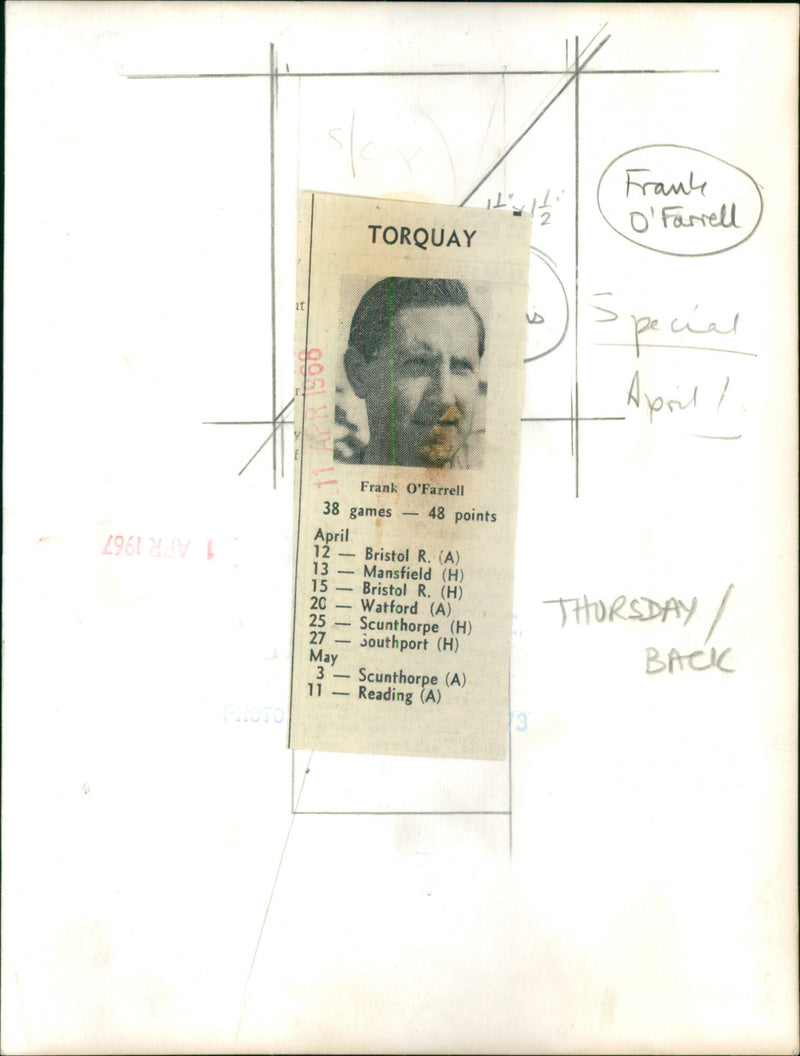 Frank O'Farrell - Vintage Photograph