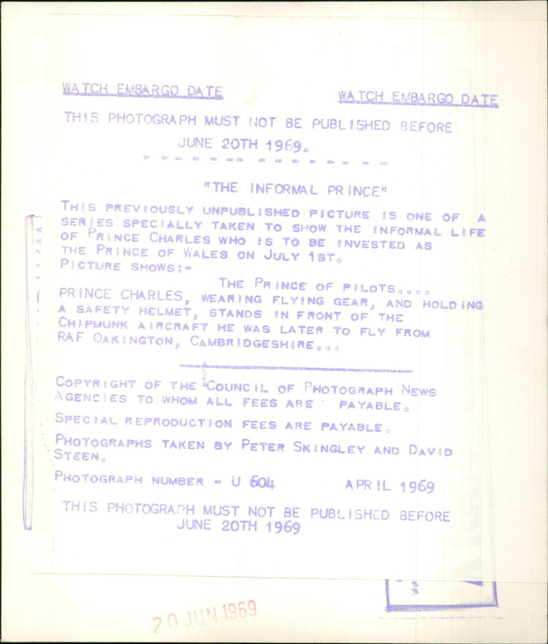 Prince of Wales - Vintage Photograph