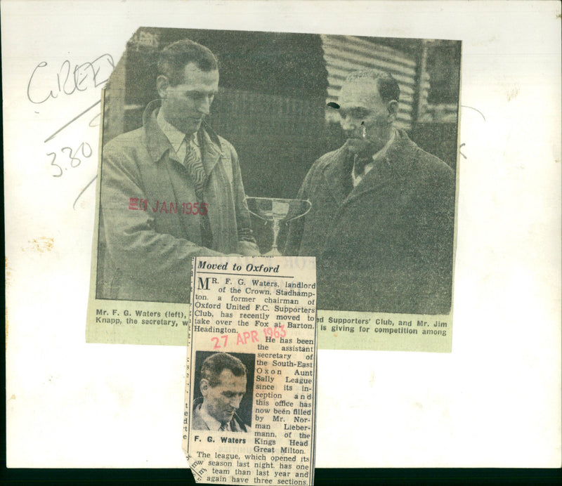 F. G. Waters - Vintage Photograph