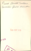 Pierre Elliot Trudeau - Vintage Photograph