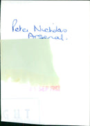 Peter Nicholas - Vintage Photograph