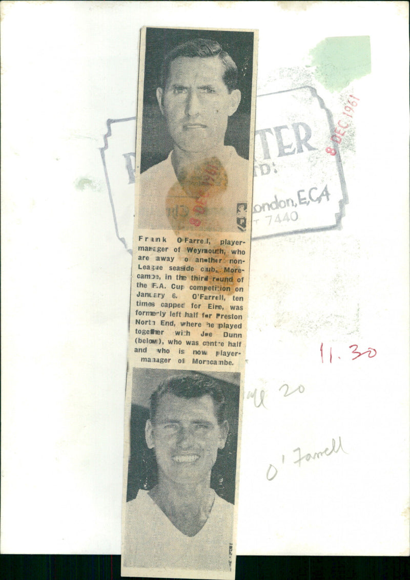 Frank O'Farrell - Vintage Photograph