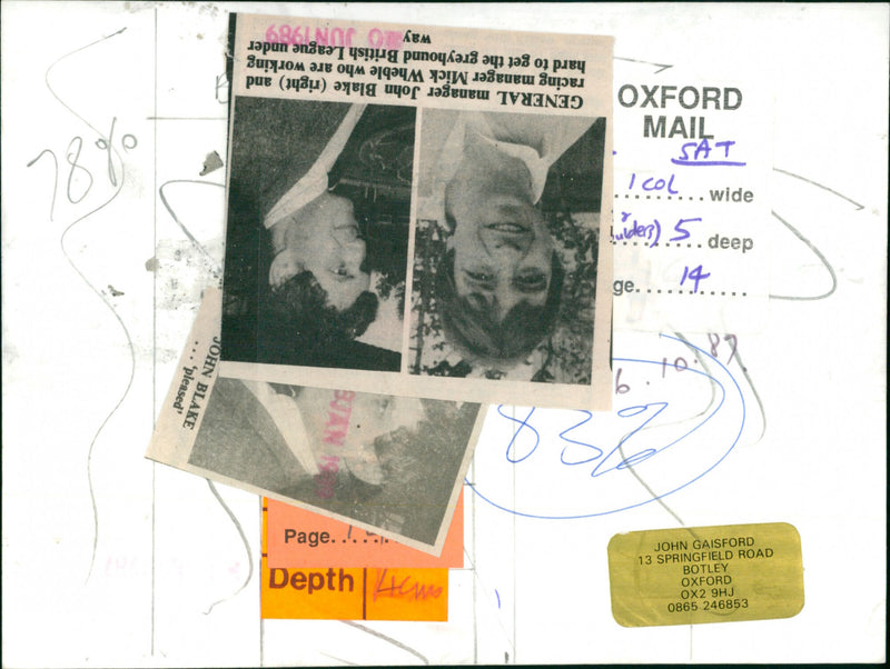 John Blake - Vintage Photograph