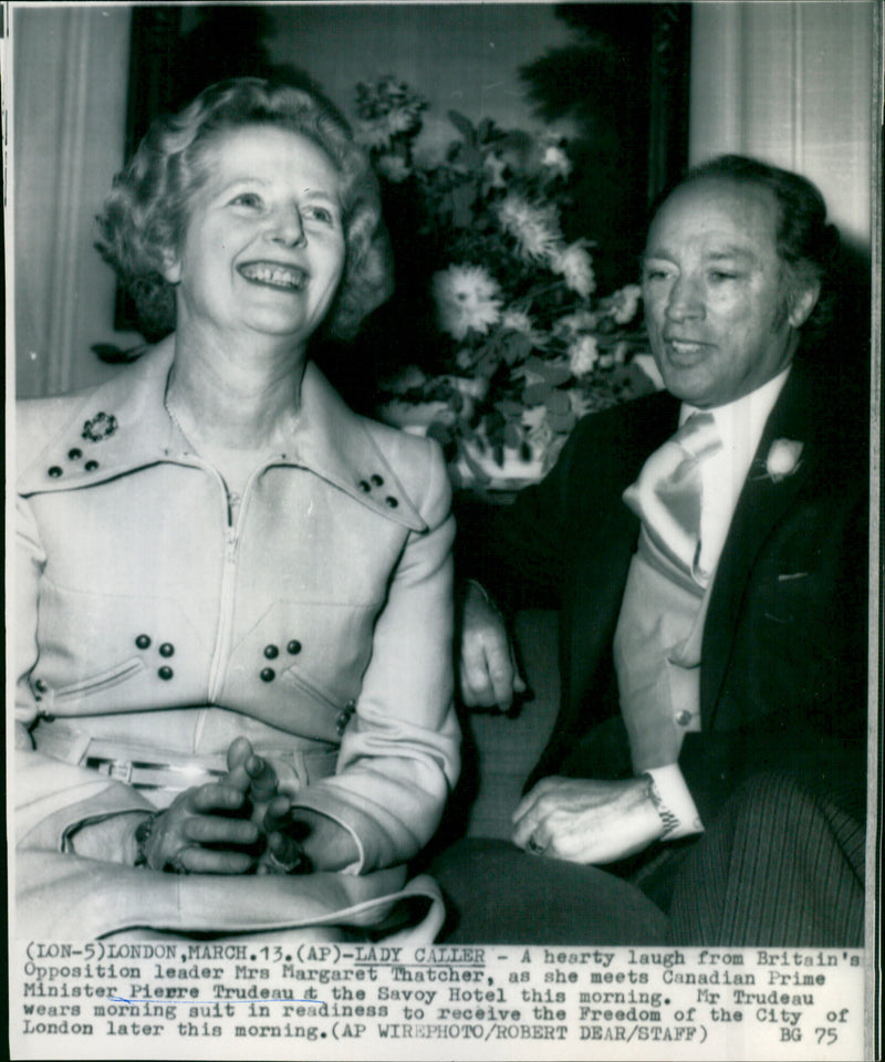 Pierre Elliot Trudeau - Vintage Photograph