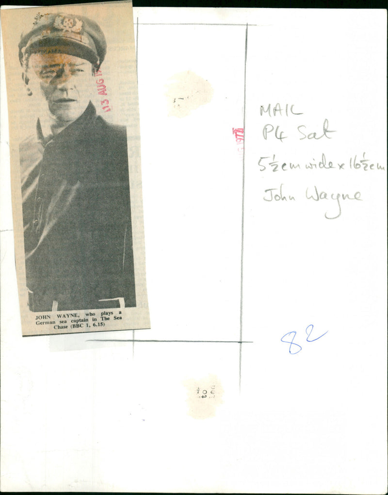 John Wayne - Vintage Photograph