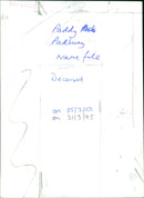 Paddy Padbury - Vintage Photograph