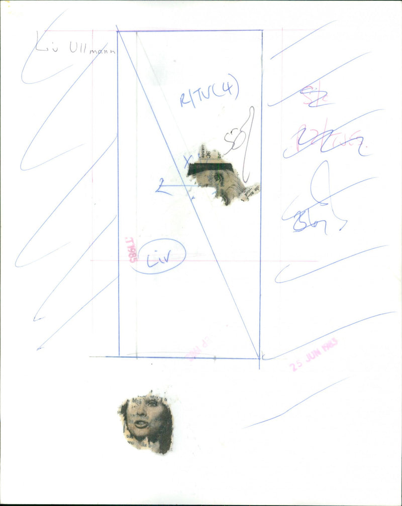 Liv Ullman - Vintage Photograph