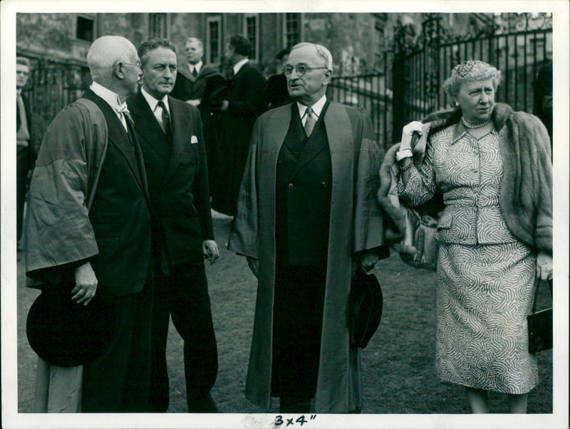 Harry S. Truman - Vintage Photograph