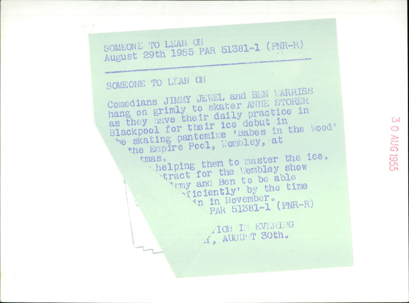 Ben Warriss - Vintage Photograph