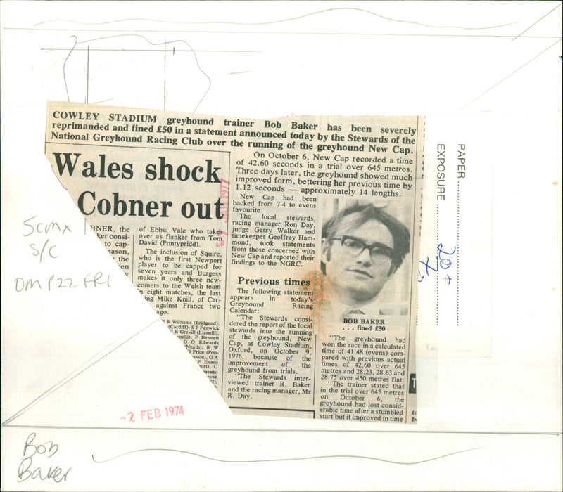 Bob Baker - Vintage Photograph