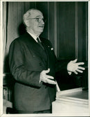 Harry S. Truman - Vintage Photograph