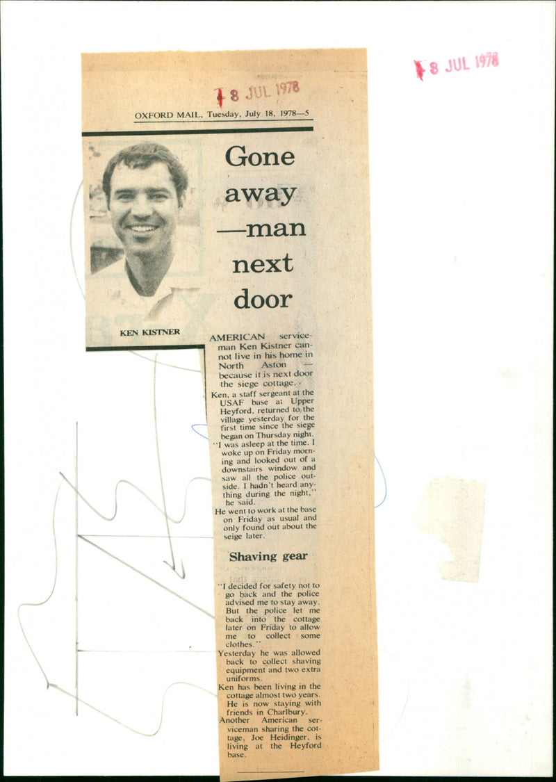 Ken Kistner - Vintage Photograph