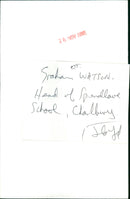 Graham Watson - Vintage Photograph