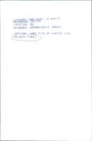 Melanie Tysall - Vintage Photograph