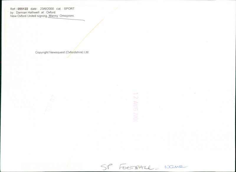 Manny omoyinmi - Vintage Photograph