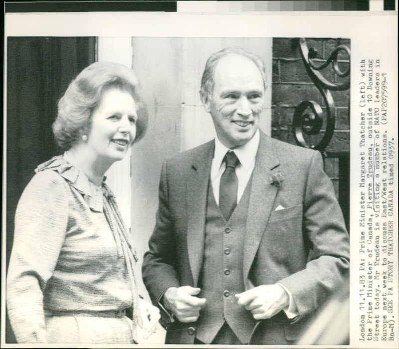 Pierre Elliot Trudeau - Vintage Photograph