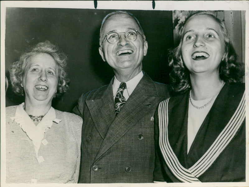 Harry S. Truman - Vintage Photograph