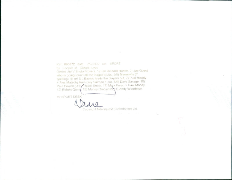 Manny omoyinmi - Vintage Photograph