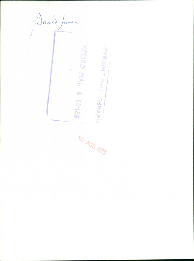 David Jones - Vintage Photograph