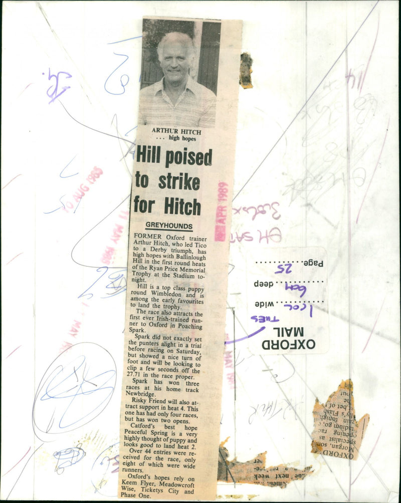 Arthur Hitch - Vintage Photograph