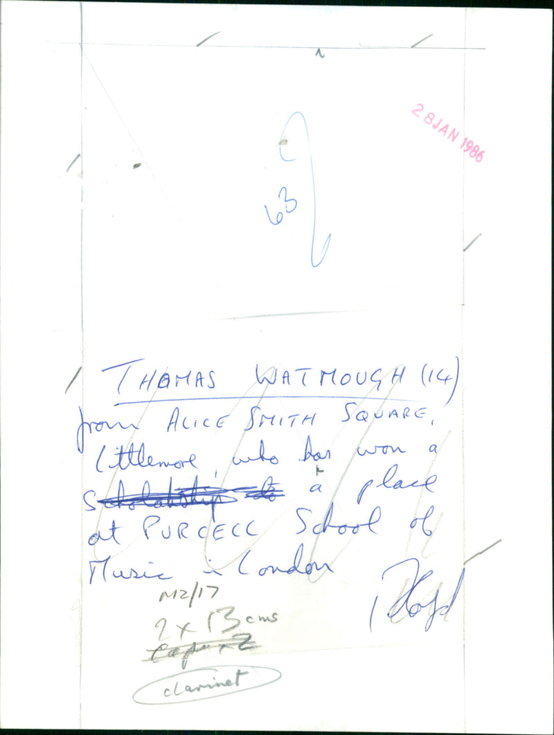 Thomas Watmough - Vintage Photograph