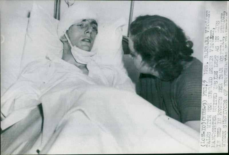 Barbara Viollet & Dennis Viollet - Vintage Photograph