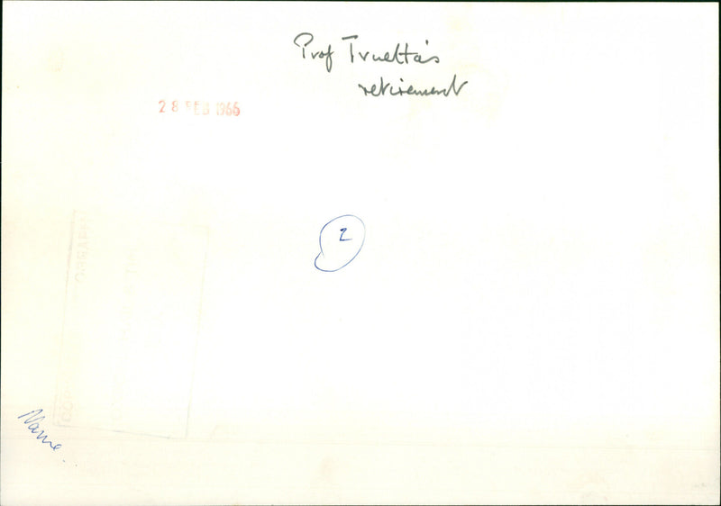 Prof. Josep Trueta - Vintage Photograph