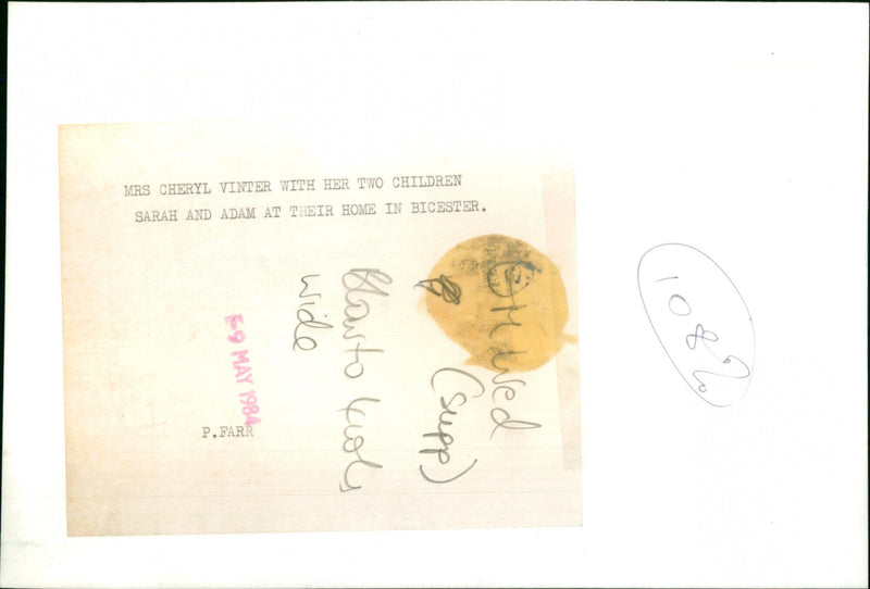 Cheryl Vinter - Vintage Photograph